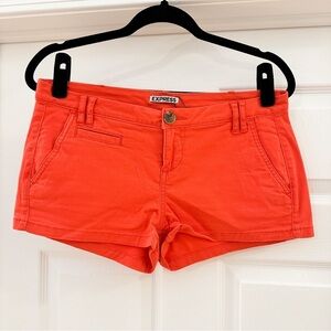 Express Chino Shorts Orange sz 2
